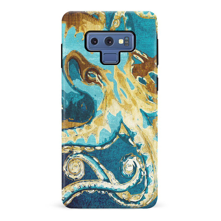 Samsung Galaxy Note 9 Drawn Kraken Nature Phone Case