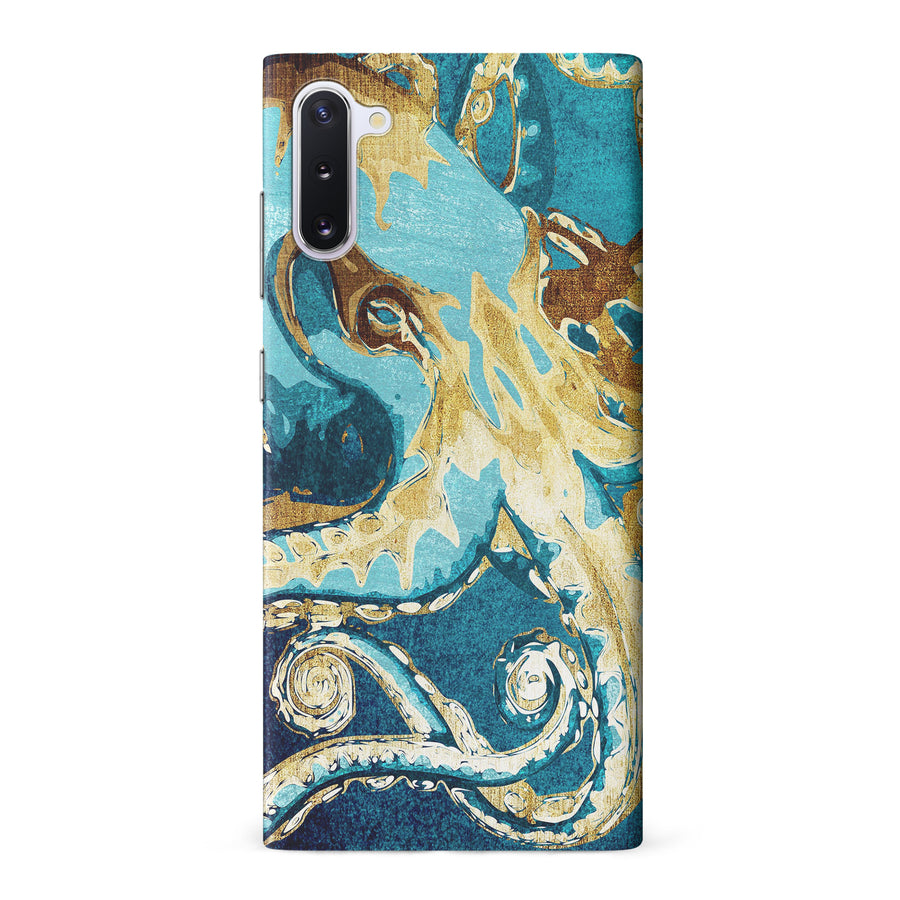 Samsung Galaxy Note 10 Drawn Kraken Nature Phone Case