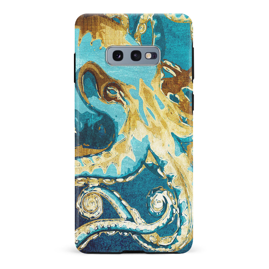 Samsung Galaxy S10e Drawn Kraken Nature Phone Case