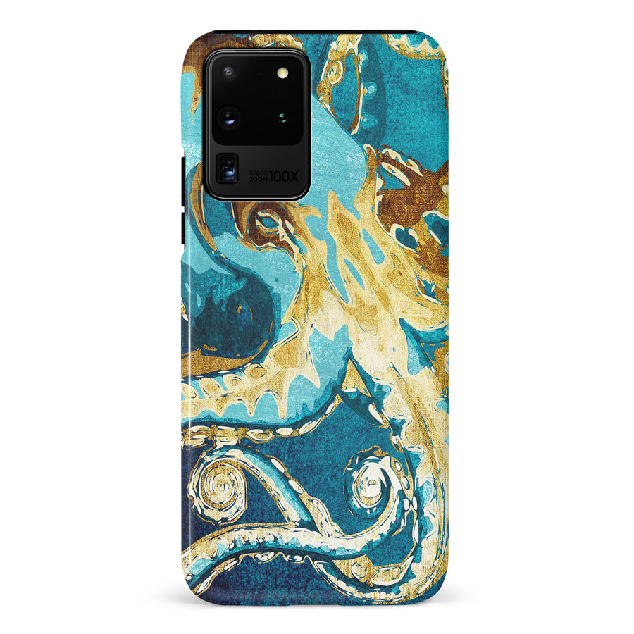 Samsung Galaxy S20 Ultra Drawn Kraken Nature Phone Case