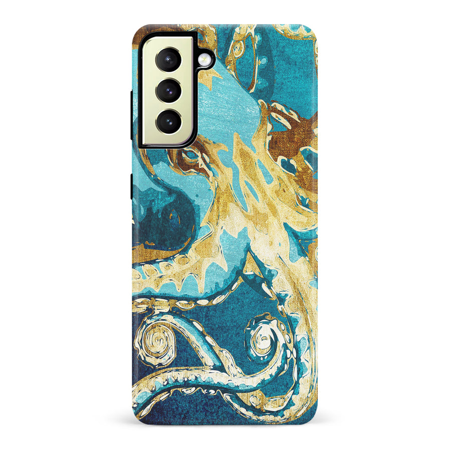 Samsung Galaxy S22 Plus Drawn Kraken Nature Phone Case