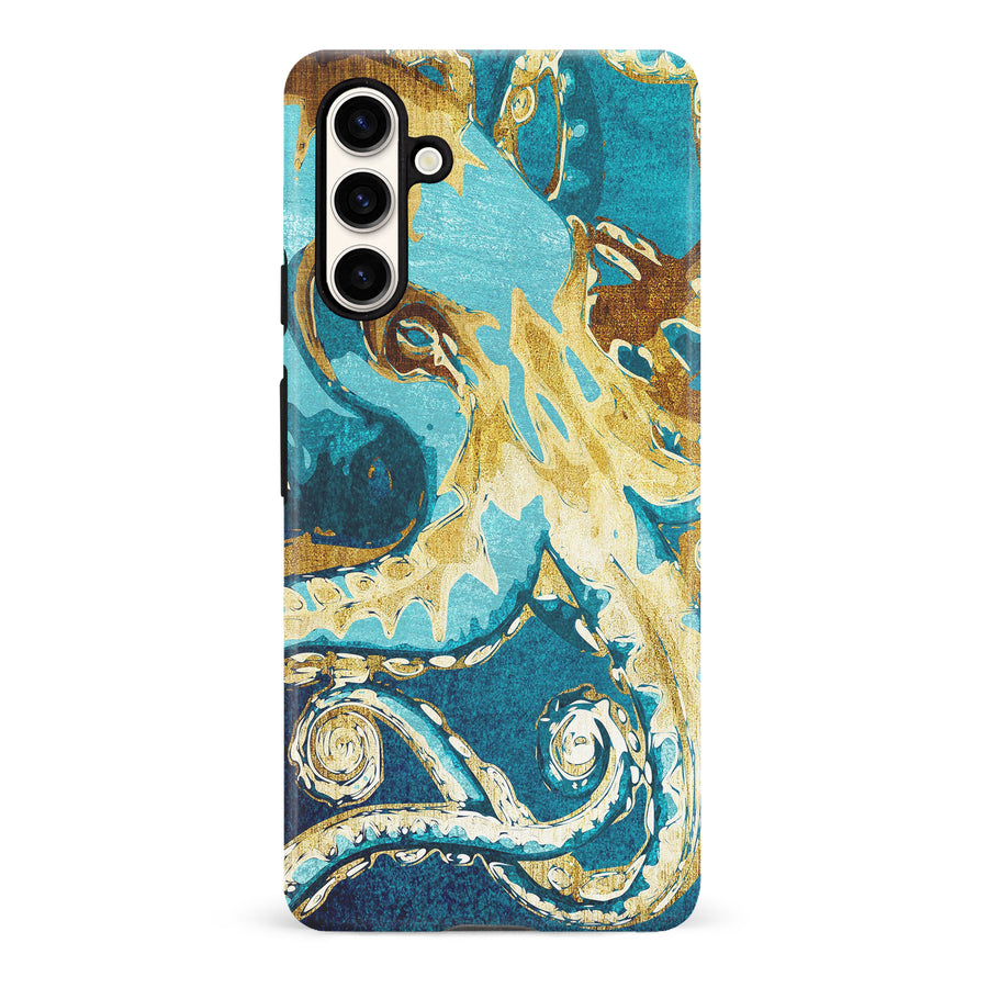 Samsung Galaxy S23 FE Drawn Kraken Nature Phone Case