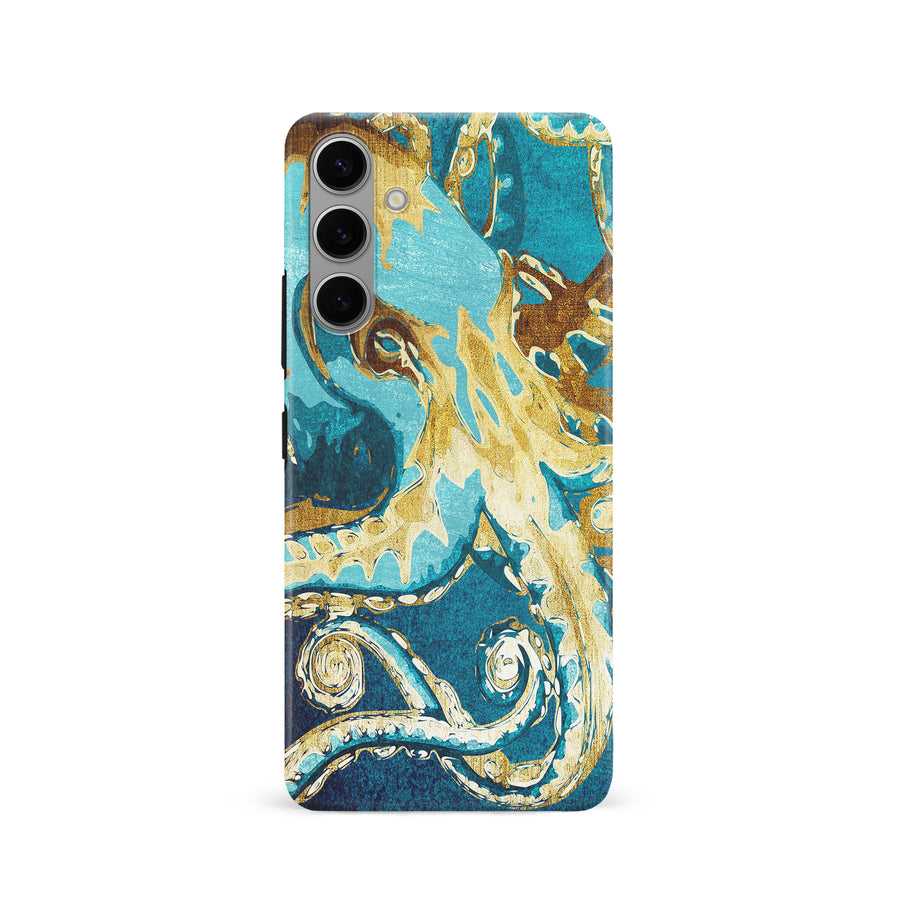 Samsung Galaxy S24 Drawn Kraken Nature Phone Case