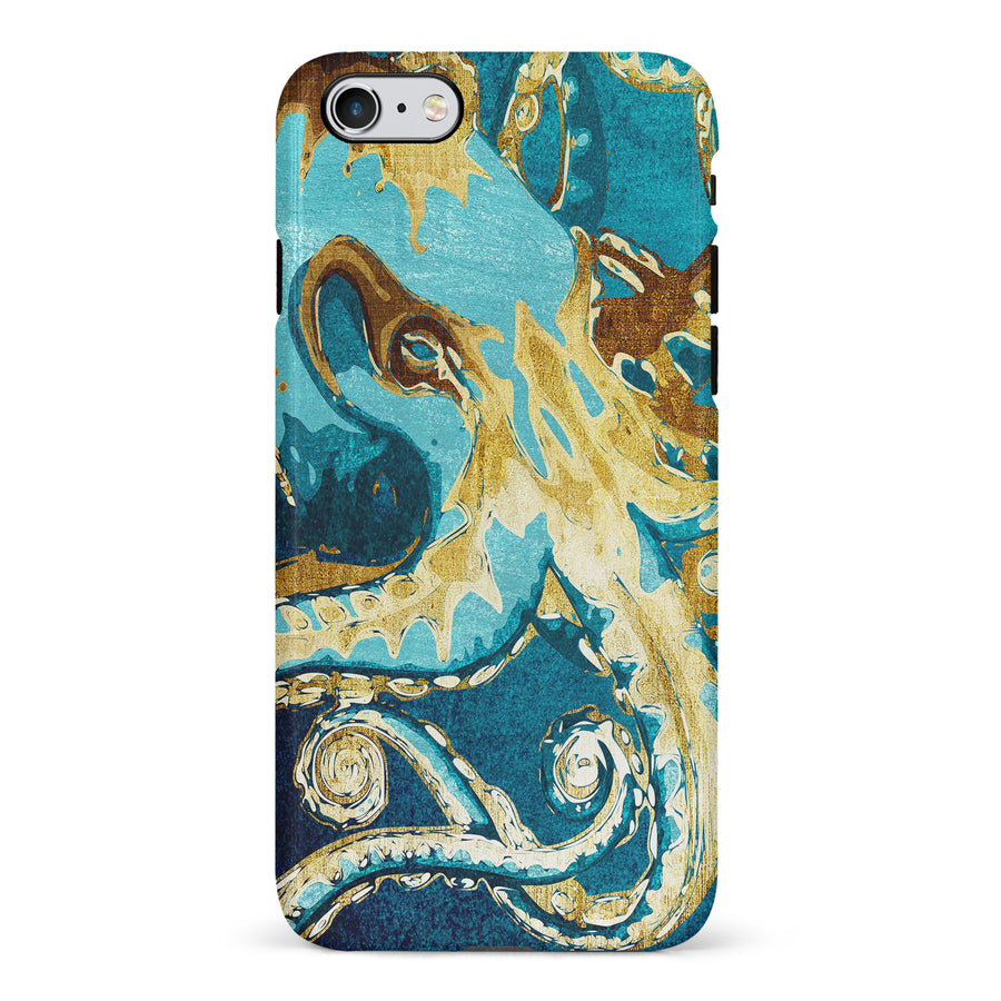 iPhone 6S Plus Drawn Kraken Nature Phone Case