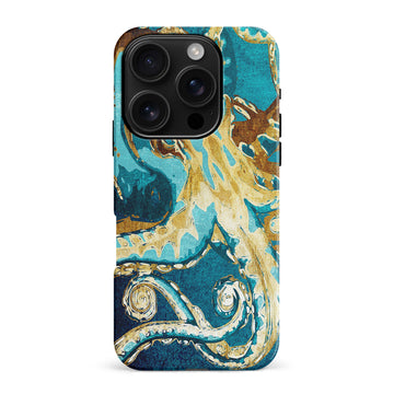 iPhone 16 Pro Max Drawn Kraken Nature Phone Case