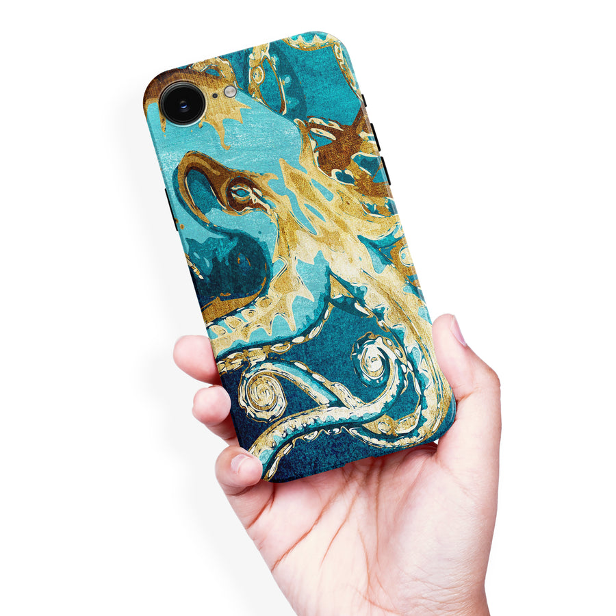 Drawn Kraken Nature Phone Case