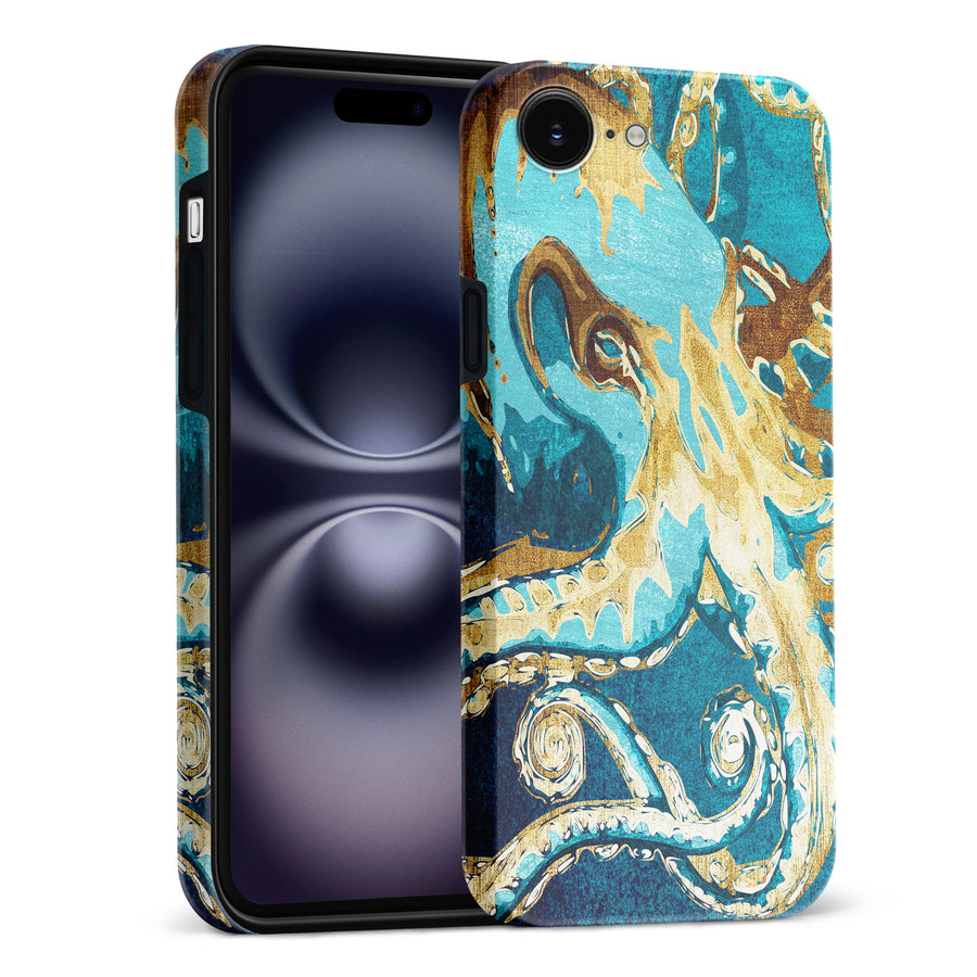 Drawn Kraken Nature Phone Case