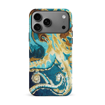 iPhone 17 Pro Max Drawn Kraken Nature Phone Case