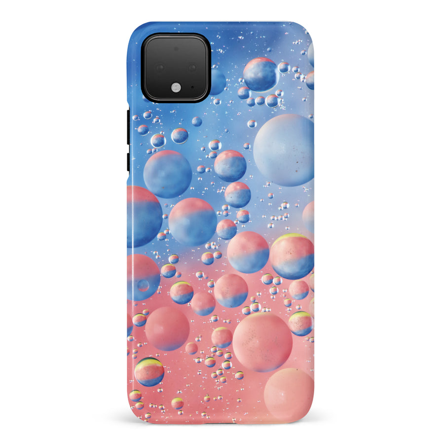 Google Pixel 4 Red Bubble Nature Phone Case