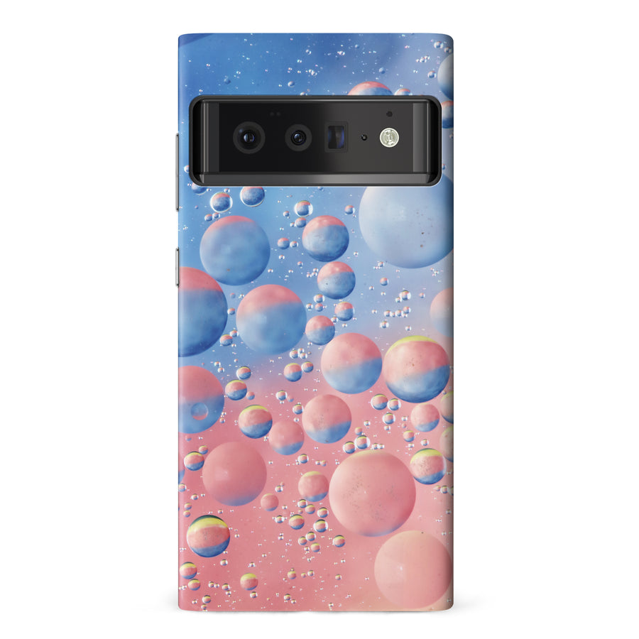 Google Pixel 6 Pro Red Bubble Nature Phone Case