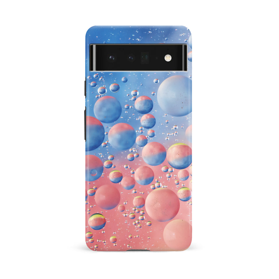 Google Pixel 6A Red Bubble Nature Phone Case