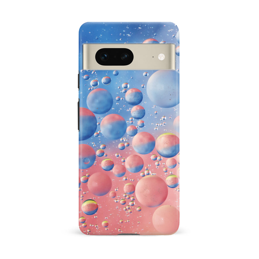 Google Pixel 7 Red Bubble Nature Phone Case