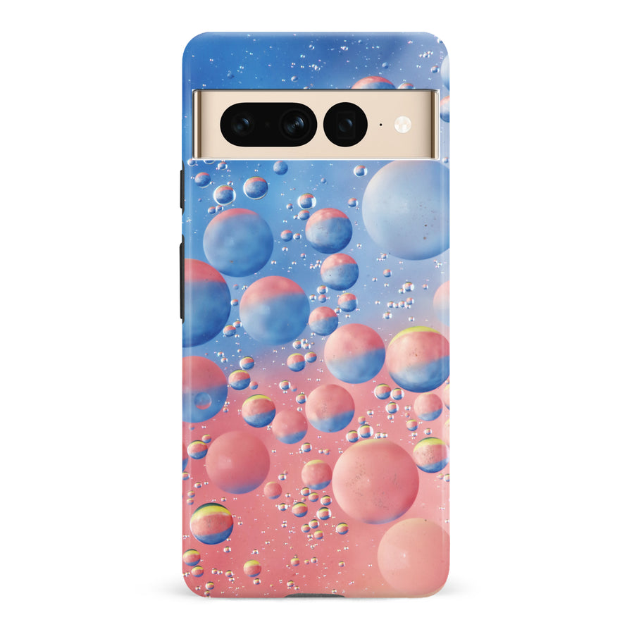 Google Pixel 7 Pro Red Bubble Nature Phone Case