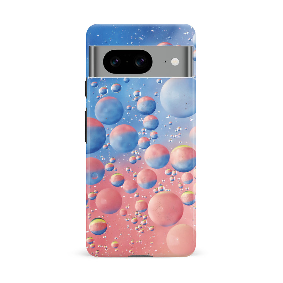 Google Pixel 8 Red Bubble Nature Phone Case