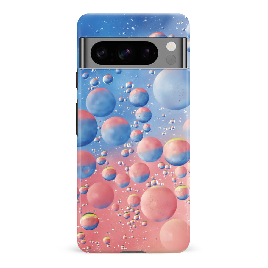 Google Pixel 8 Pro Red Bubble Nature Phone Case