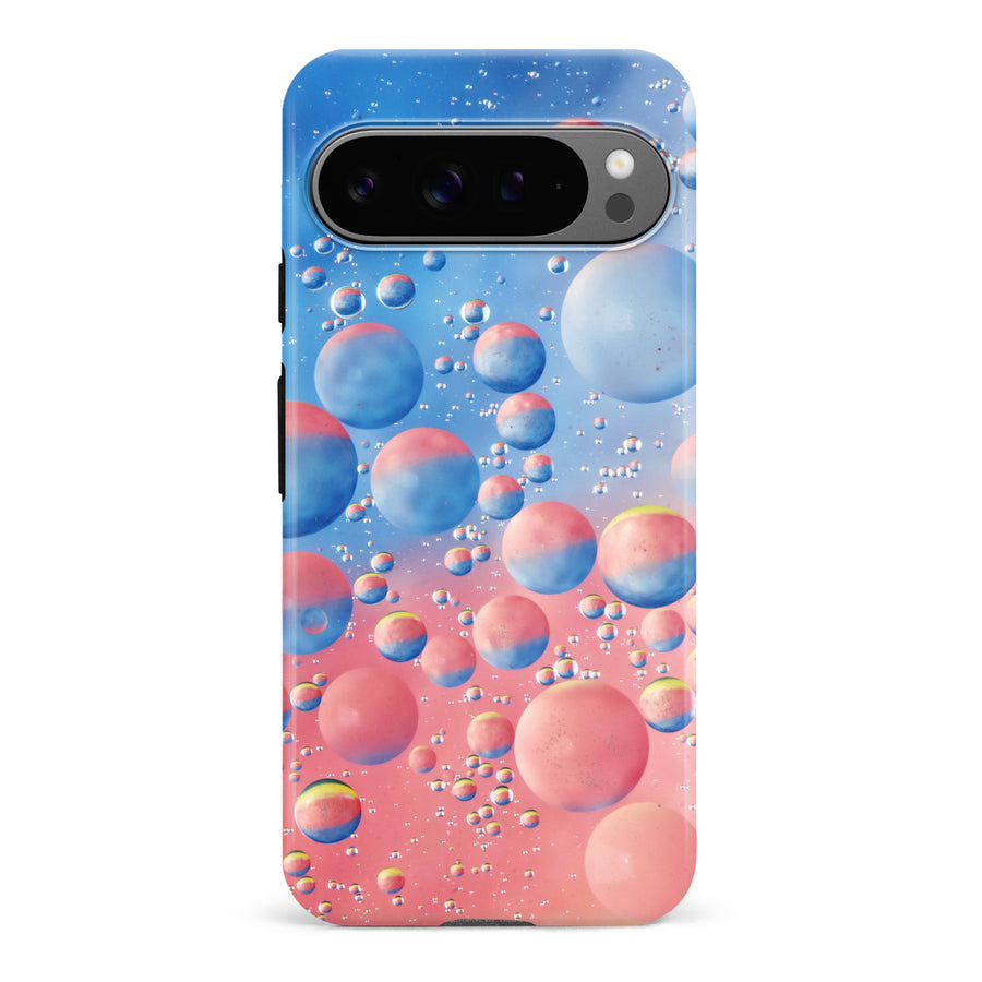 Google Pixel 9 Pro Red Bubble Nature Phone Case