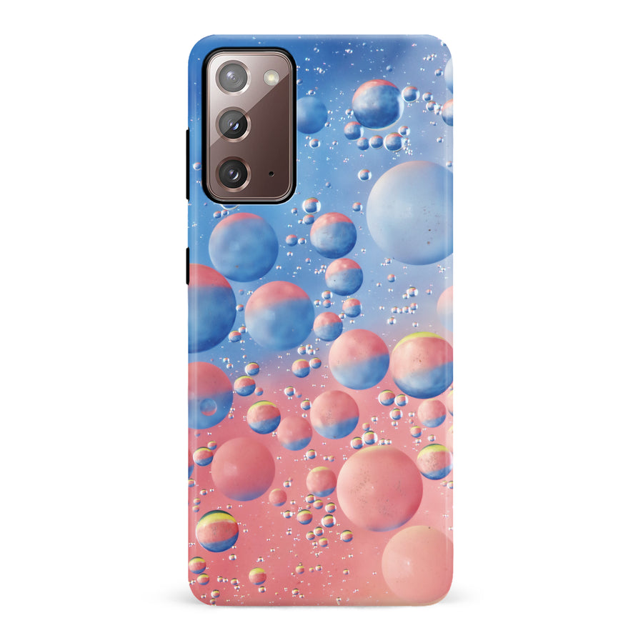 Samsung Galaxy Note 20 Red Bubble Nature Phone Case