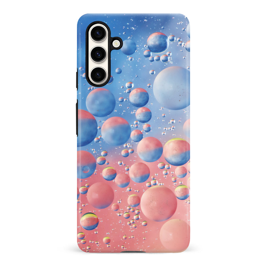Samsung Galaxy S23 FE Red Bubble Nature Phone Case
