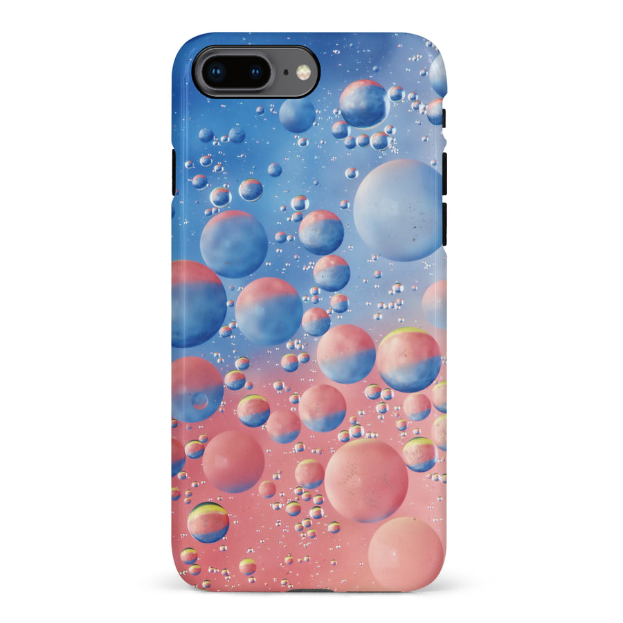 iPhone 8 Plus Red Bubble Nature Phone Case