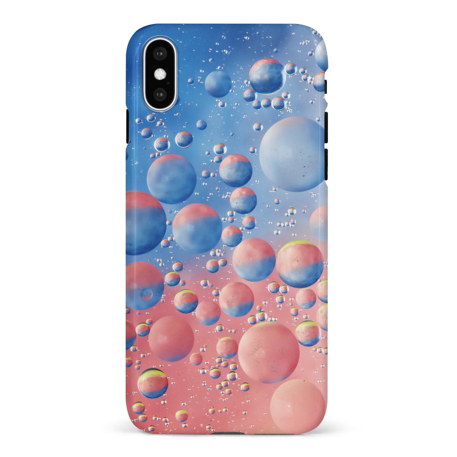 iPhone X/XS Red Bubble Nature Phone Case