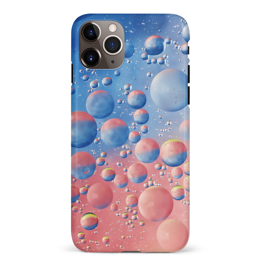 iPhone 11 Pro Max Red Bubble Nature Phone Case