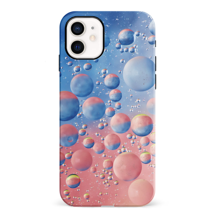 iPhone 12 Mini Red Bubble Nature Phone Case
