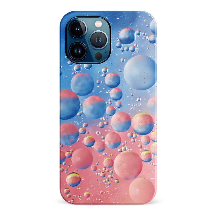 iPhone 12 Pro Max Red Bubble Nature Phone Case