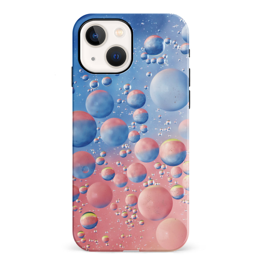 iPhone 13 Mini Red Bubble Nature Phone Case