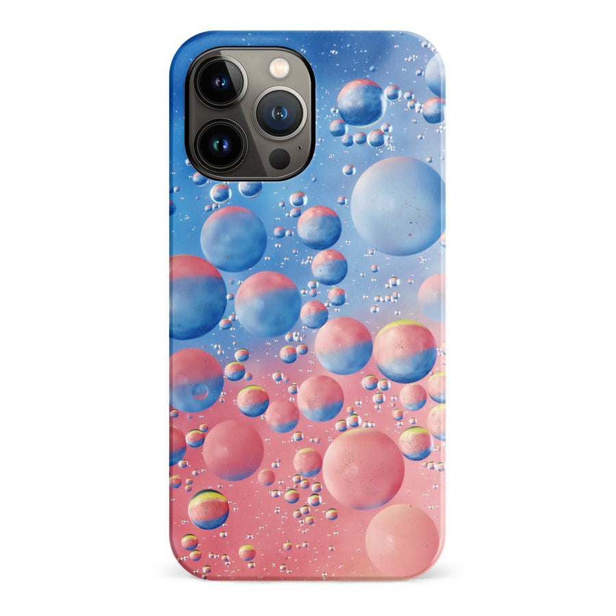 iPhone 13 Pro Max Red Bubble Nature Phone Case