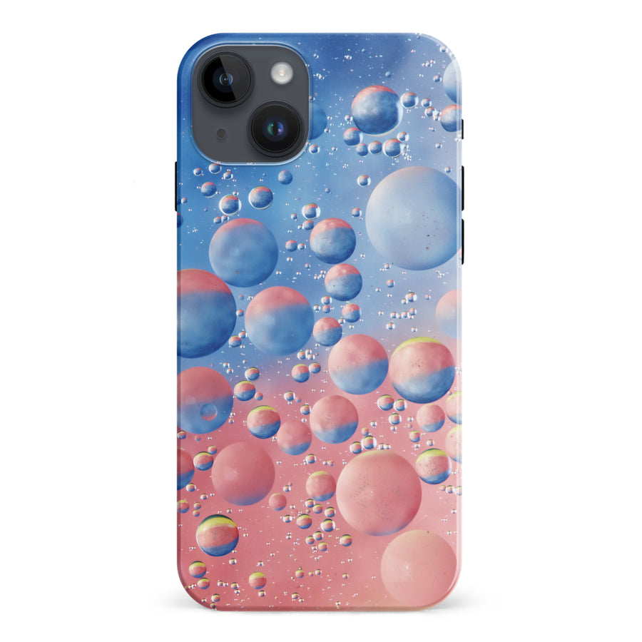 iPhone 15 Plus Red Bubble Nature Phone Case