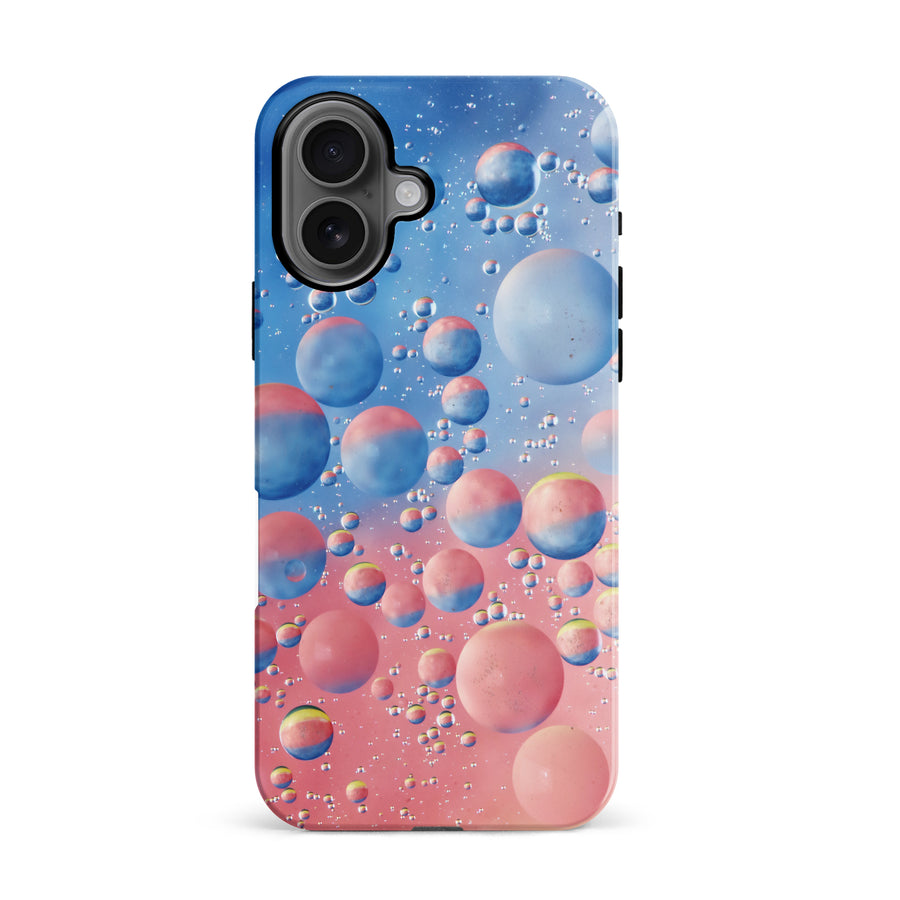 iPhone 16 Red Bubble Nature Phone Case