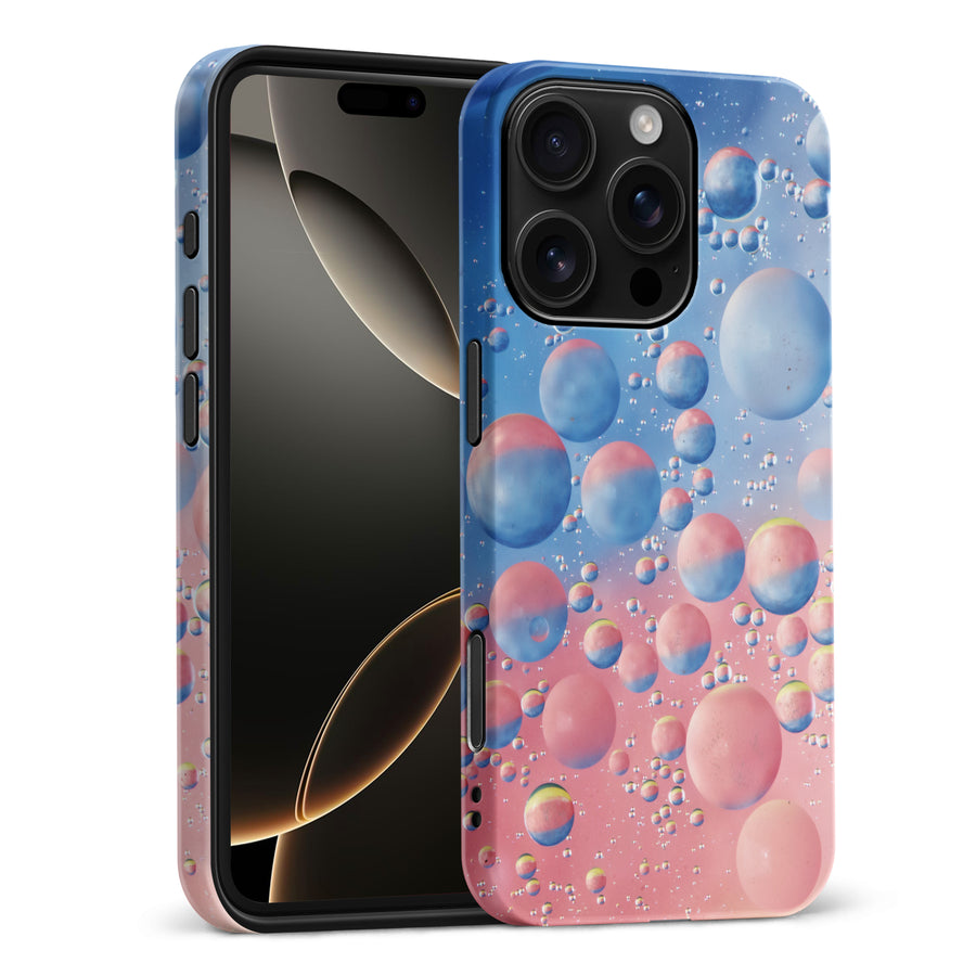 iPhone 16 Pro Max Red Bubble Nature Phone Case