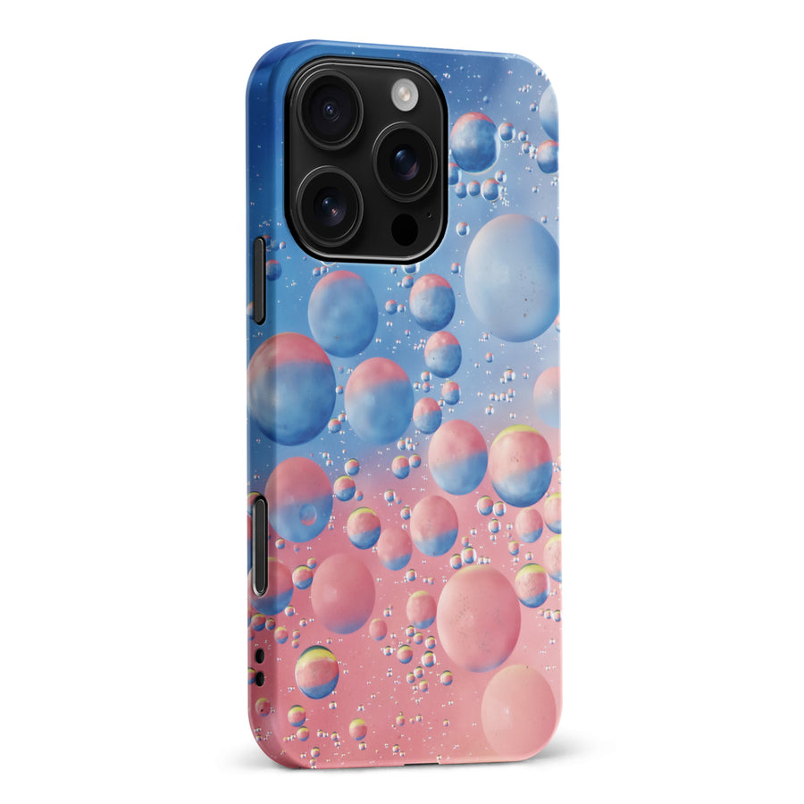 iPhone 16 Pro Max Red Bubble Nature Phone Case