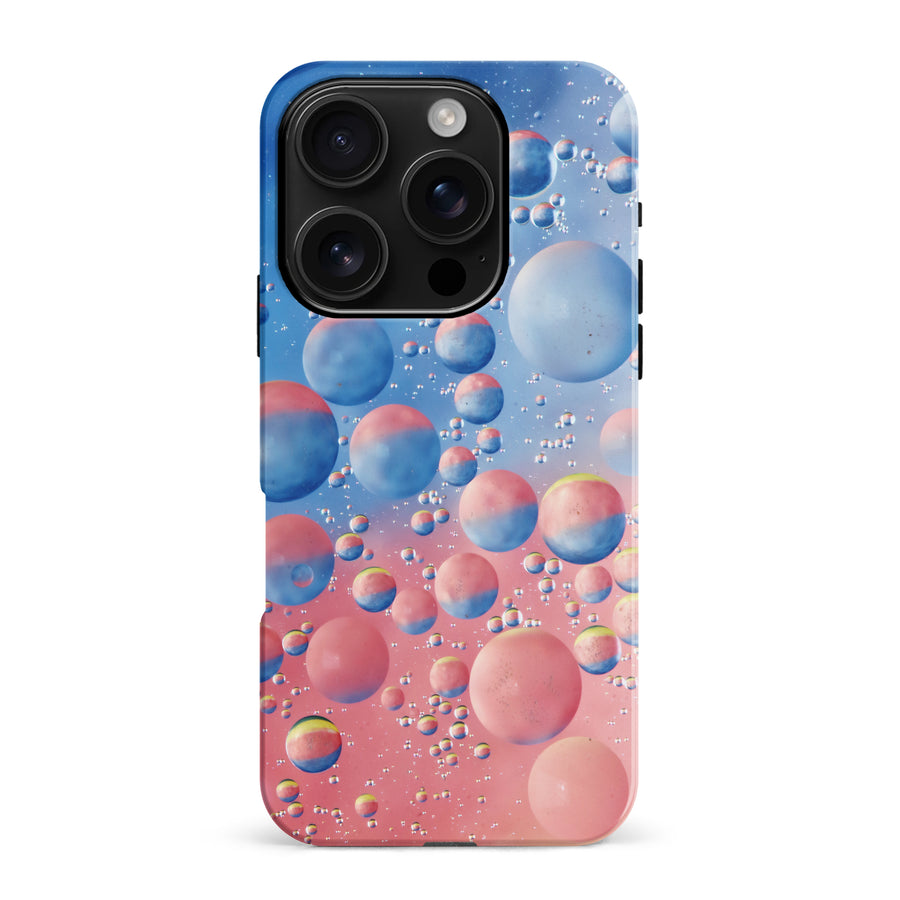 iPhone 16 Pro Max Red Bubble Nature Phone Case