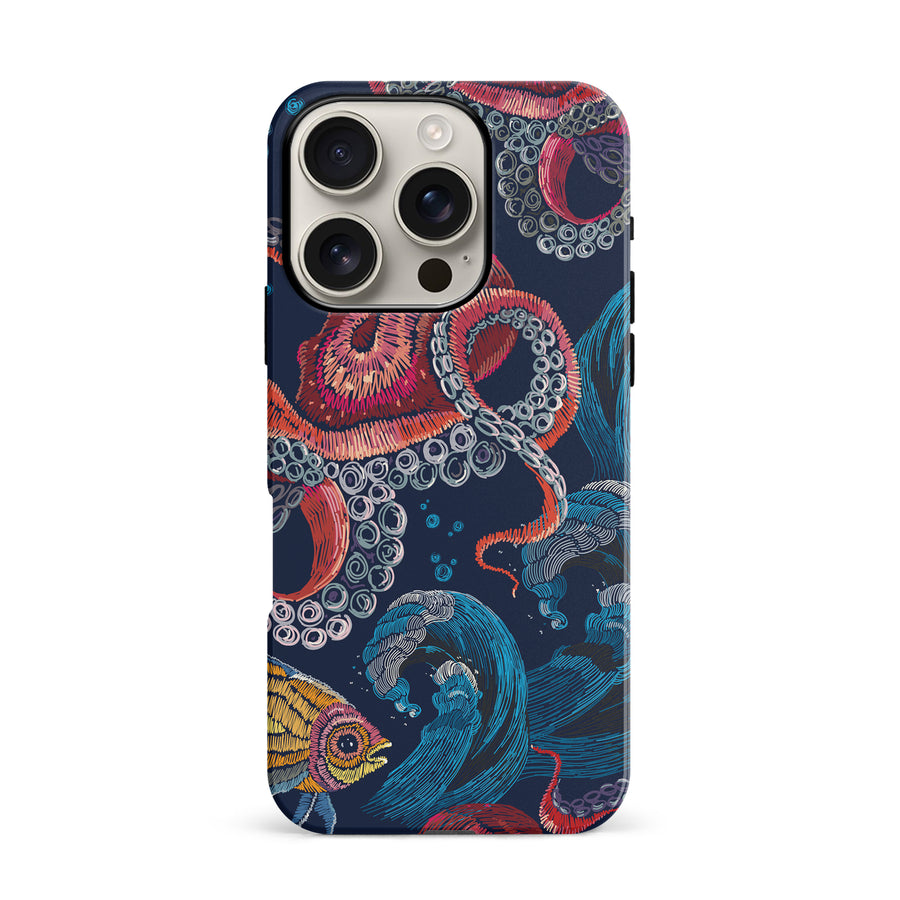 iPhone 16 Pro Tentacles Nature Phone Case