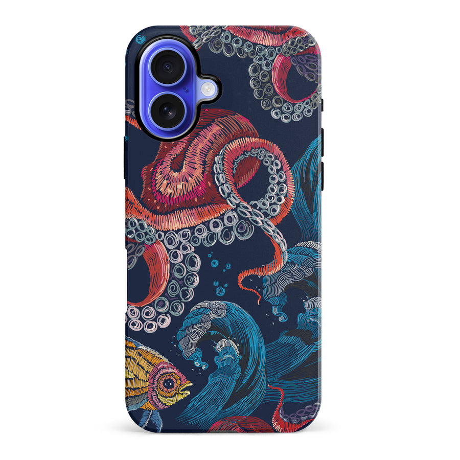 iPhone 16 Plus Tentacles Nature Phone Case