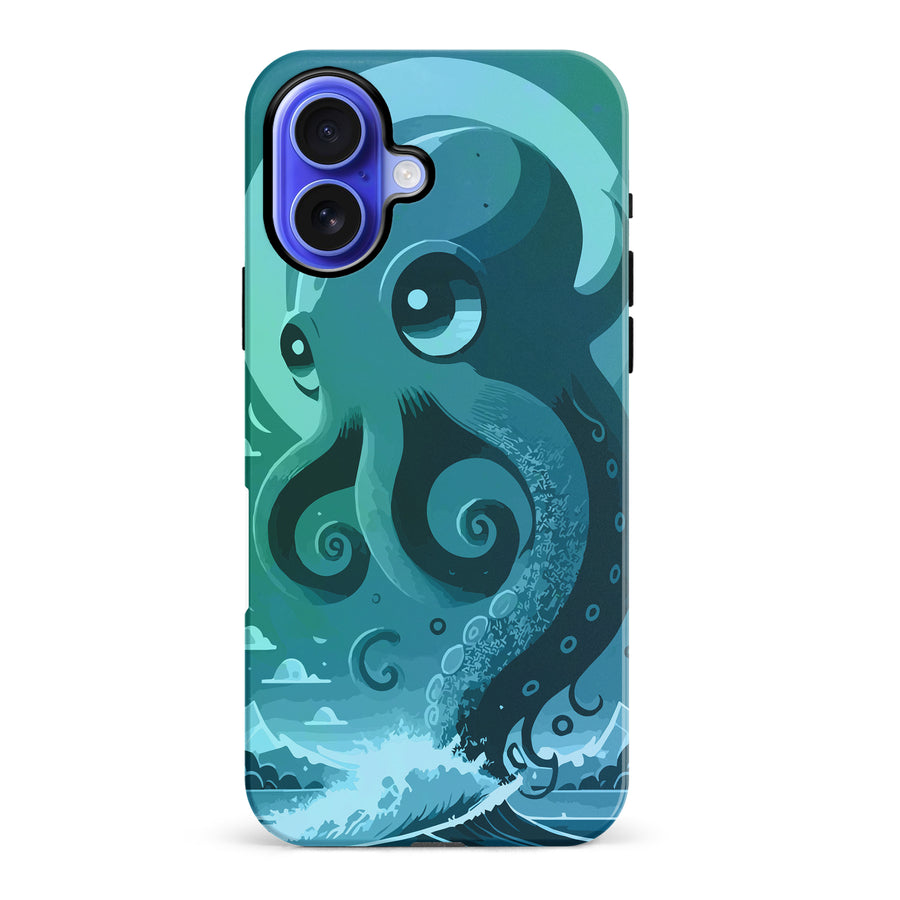 iPhone 16 Plus Octopus Nature Phone Case