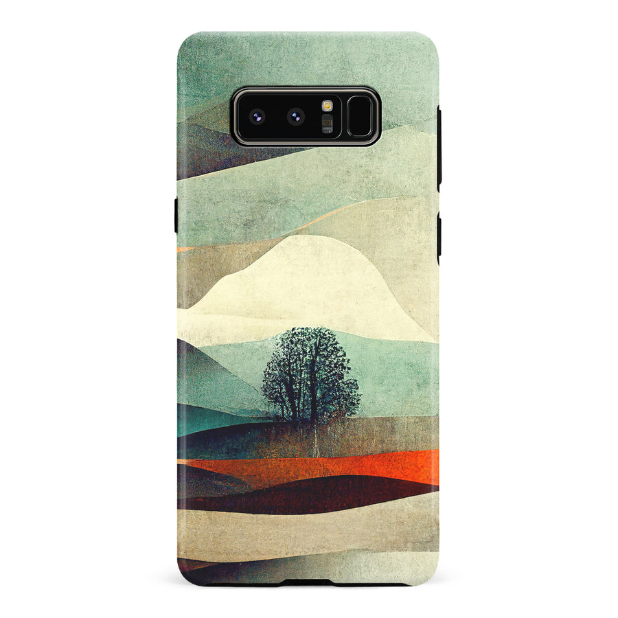 Samsung Galaxy Note 8 Dusk Nature Phone Case