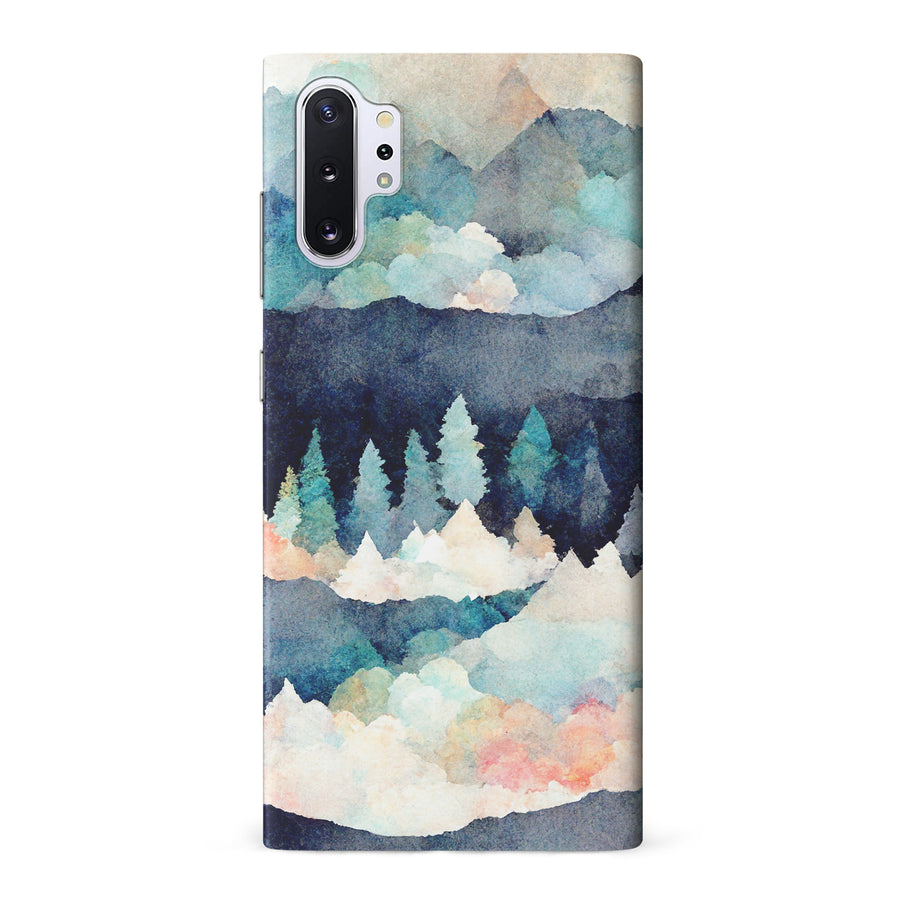 Samsung Galaxy Note 10 Plus Coral Mountains Nature Phone Case