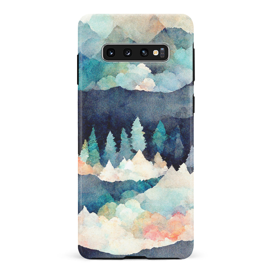 Samsung Galaxy S10 Coral Mountains Nature Phone Case