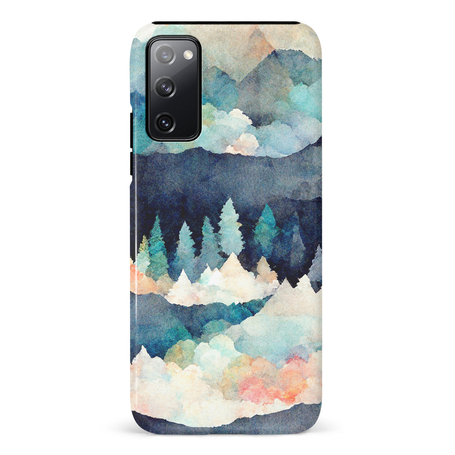 Samsung Galaxy S20 FE Coral Mountains Nature Phone Case