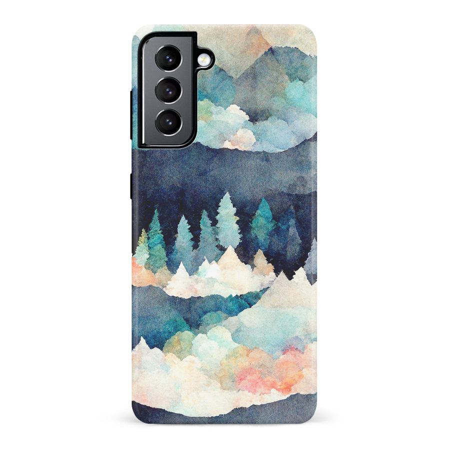 Samsung Galaxy S22 Coral Mountains Nature Phone Case