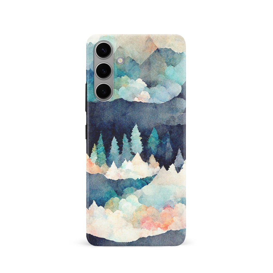 Samsung Galaxy S24 Coral Mountains Nature Phone Case