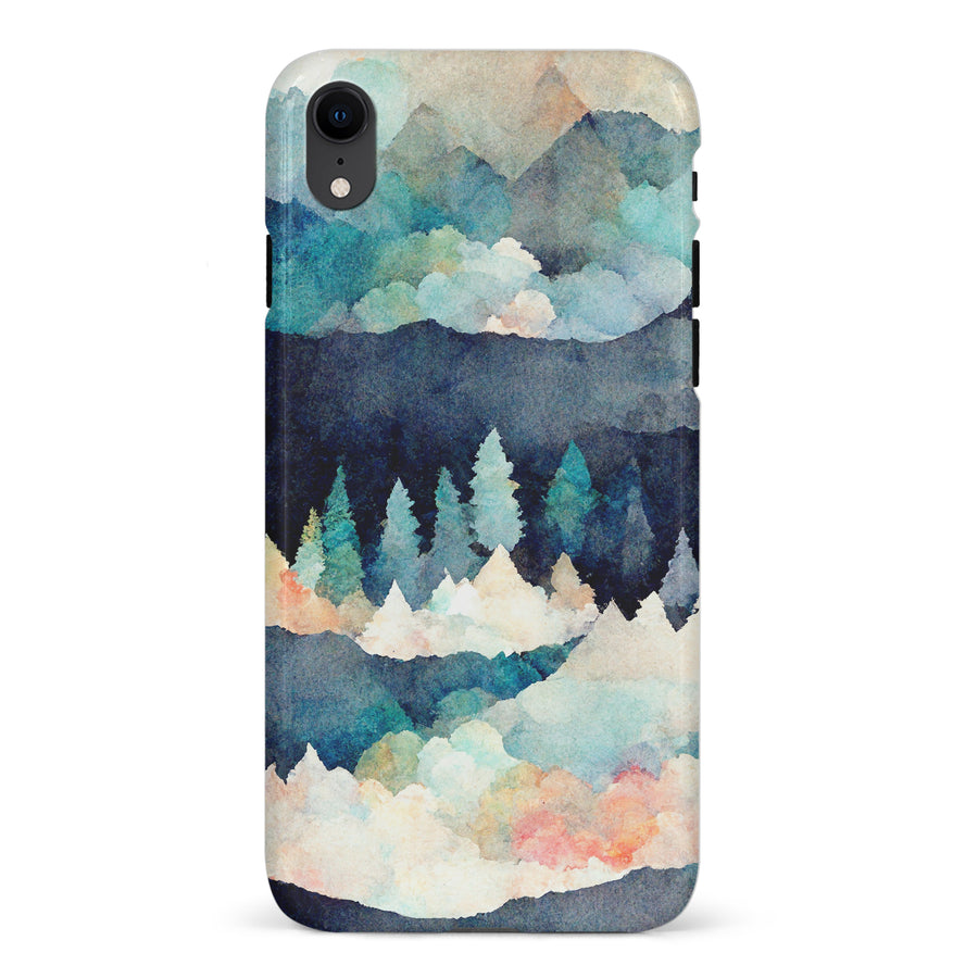 iPhone XR Coral Mountains Nature Phone Case