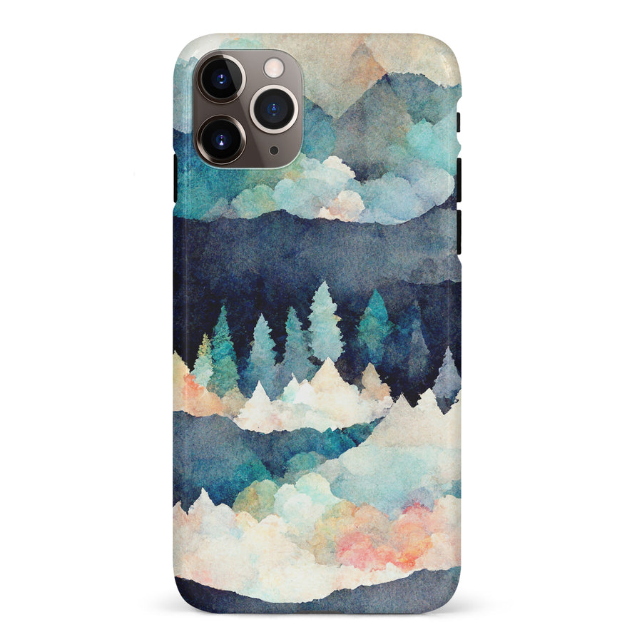 iPhone 11 Pro Max Coral Mountains Nature Phone Case