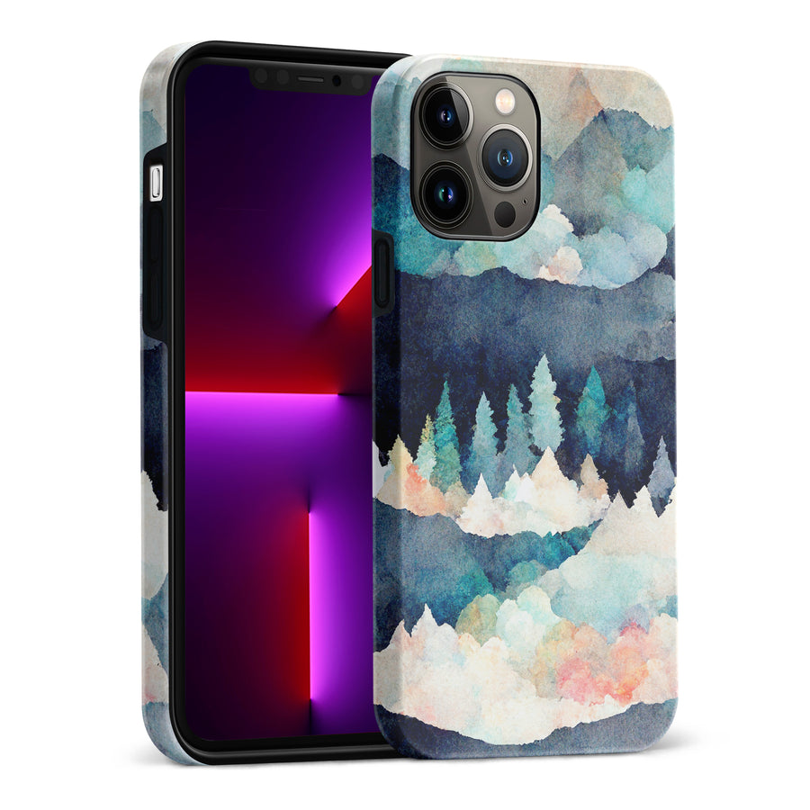 iPhone 13 Pro Max Coral Mountains Nature Phone Case