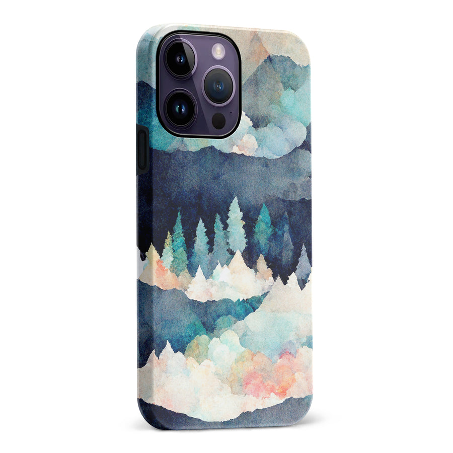 iPhone 14 Pro Max Coral Mountains Nature Phone Case