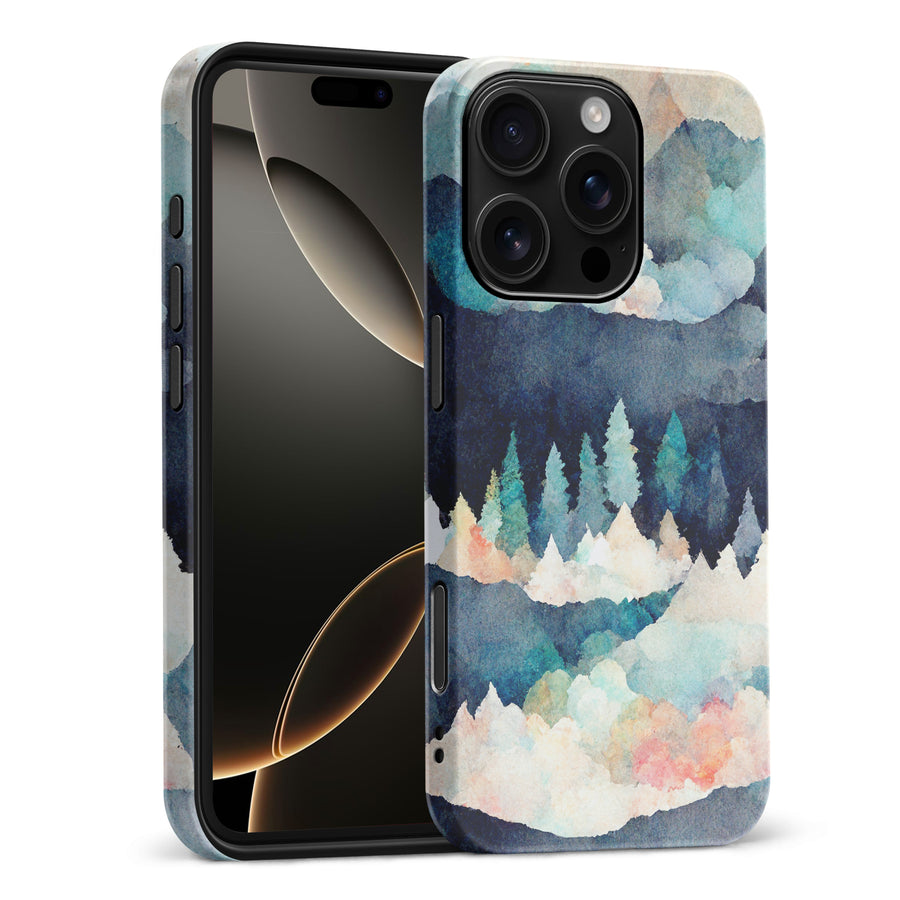 iPhone 16 Pro Max Coral Mountains Nature Phone Case