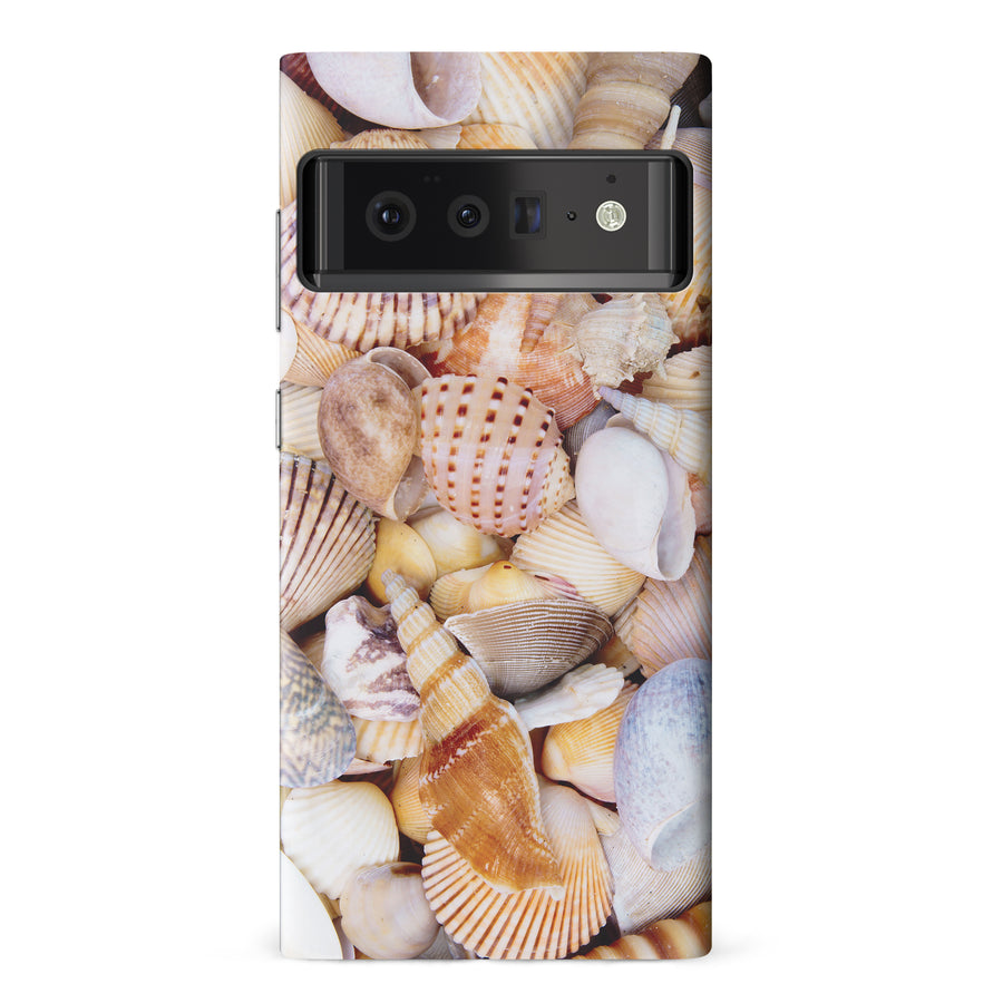 Google Pixel 6 Pro Shell and Conch Nature Phone Case