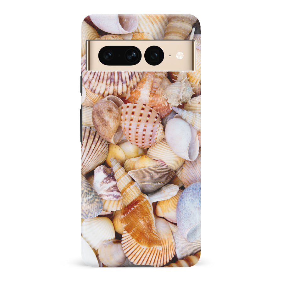Google Pixel 7 Pro Shell and Conch Nature Phone Case